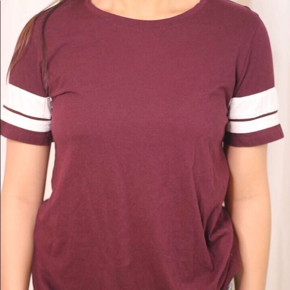 Maroon Tee